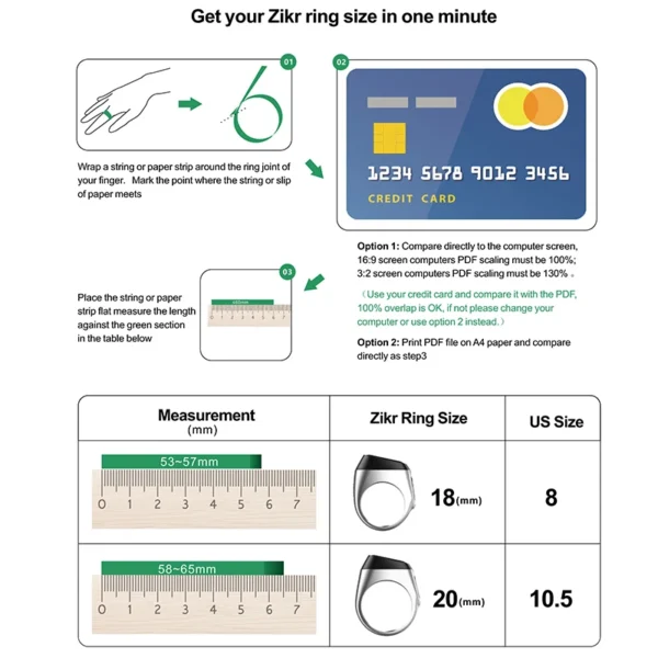 Smart Praise Zikr Ring - Image 2